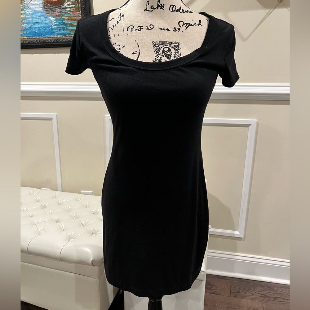 Black Tee shirt dress